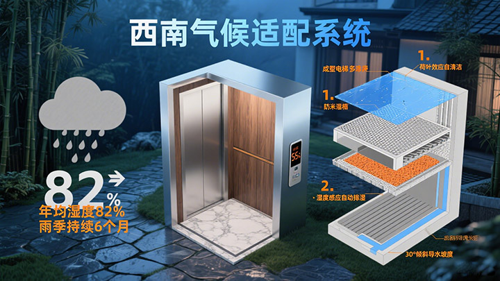 成都别墅电梯