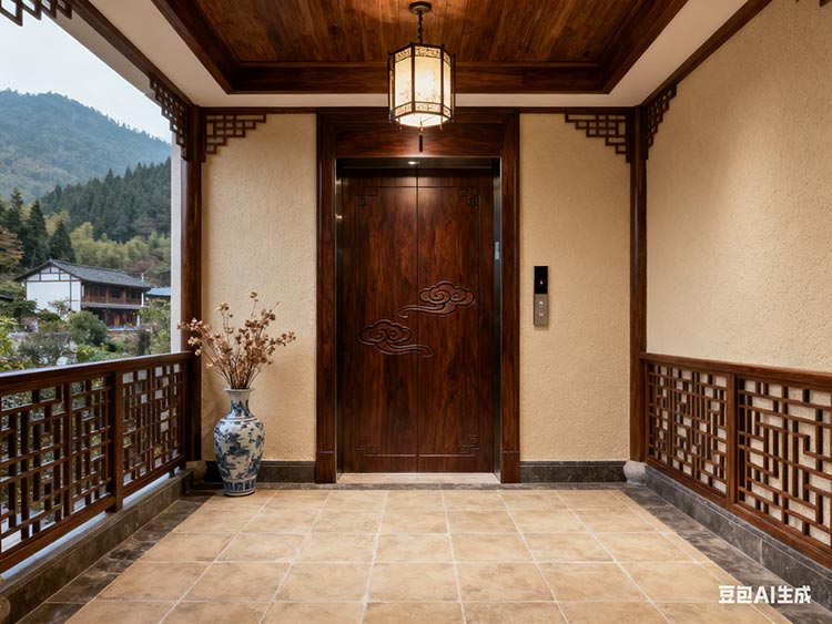 成都别墅电梯 从现代极简到新中式：成都别墅电梯如何完美融入您的装修风格？