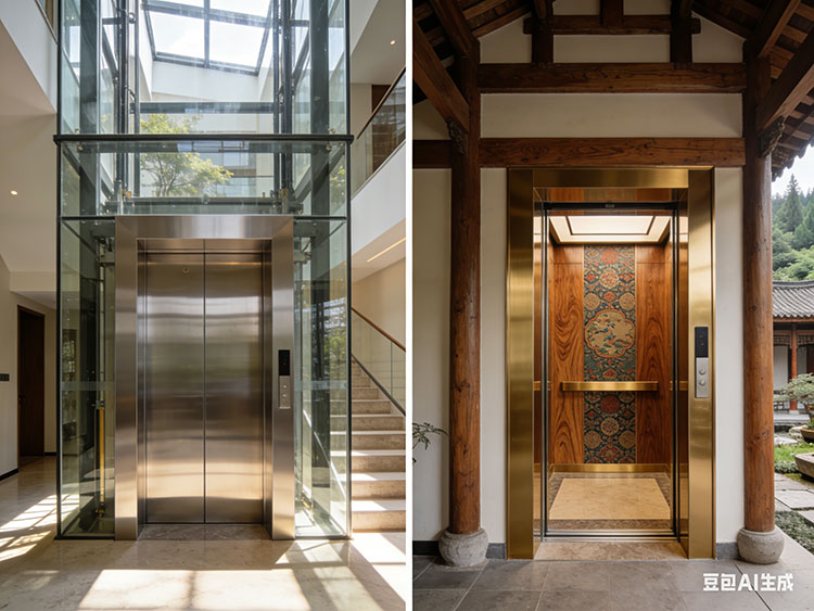 成都别墅电梯 从麓湖到青城山：揭秘成都高端别墅电梯的“定制美学”，如何兼顾无障碍通行与传统风水布局？