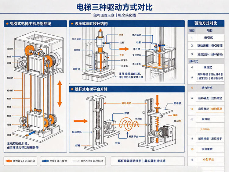成都别墅电梯 成都别墅电梯选型指南：驱动方式、土建适配与安全标准全拆解